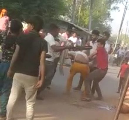 crime,fighting,kannauj,kannauj news
