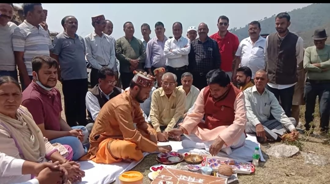 Wait is over: construction of Utrala-Holi road started