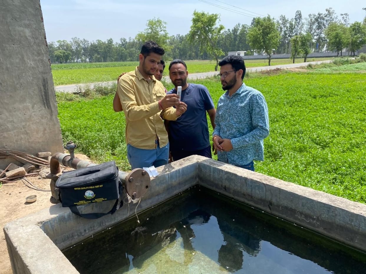 Water supplied from public health tube well is not potable