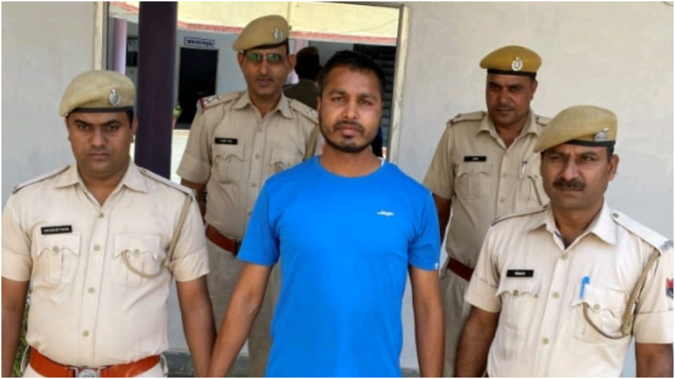 Accused arrested for posting provocative post on social media in alwar
