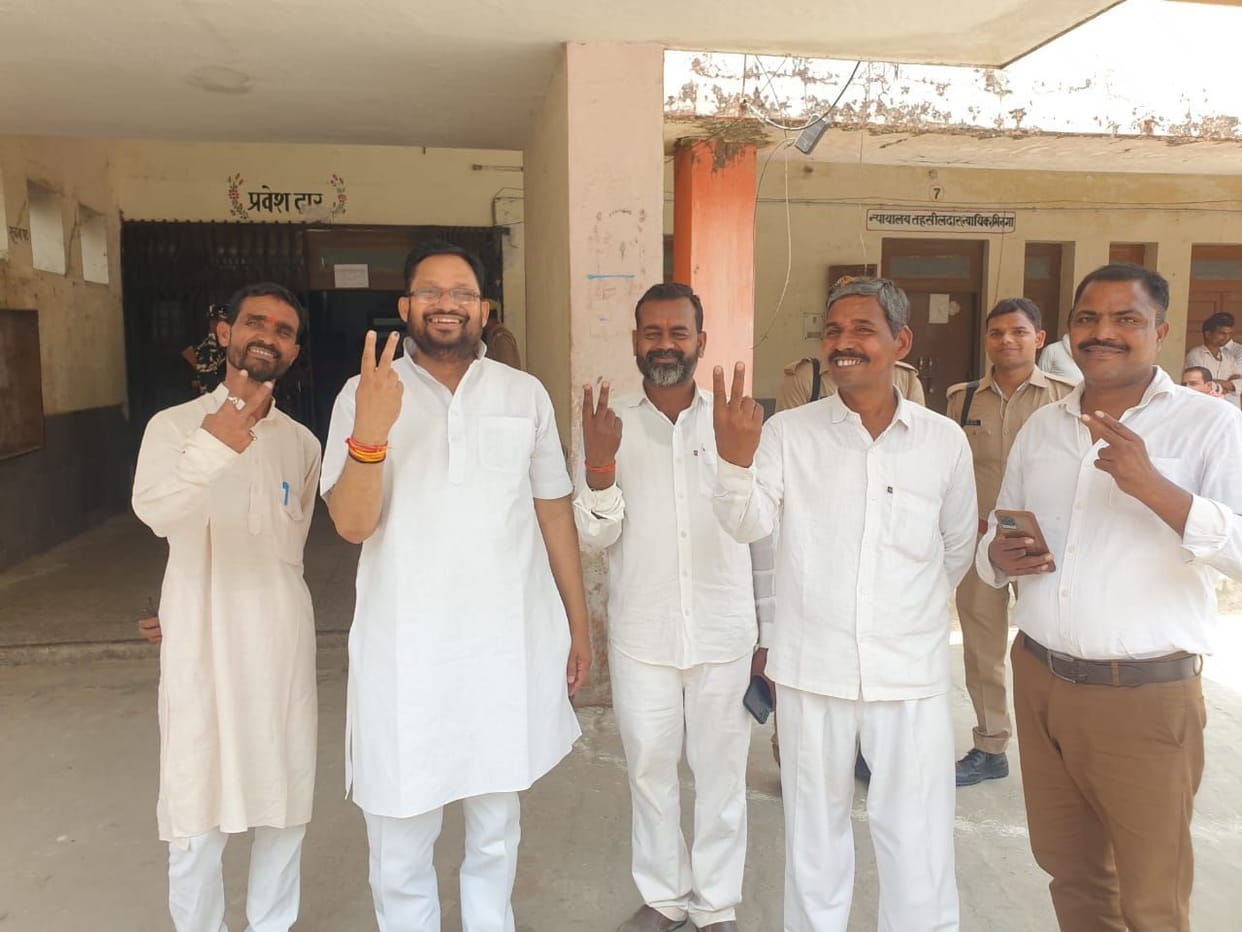 98.68 percent voting took place amid tight security