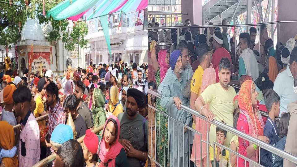 Chaitra Navratri: One lakh devotees bowed their heads on Ashtami in Shaktipeeths