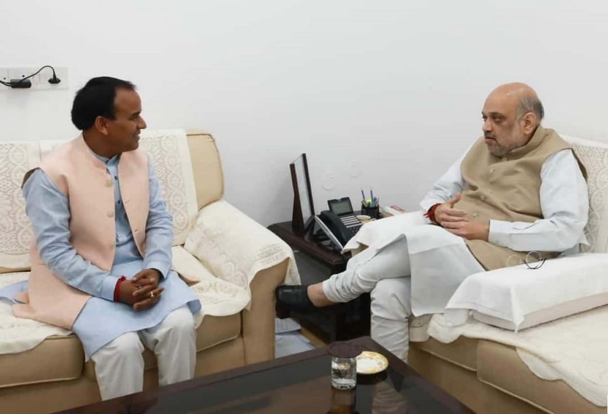 Cooperation Minister Dr. Dhan Singh Rawat met Amit Shah