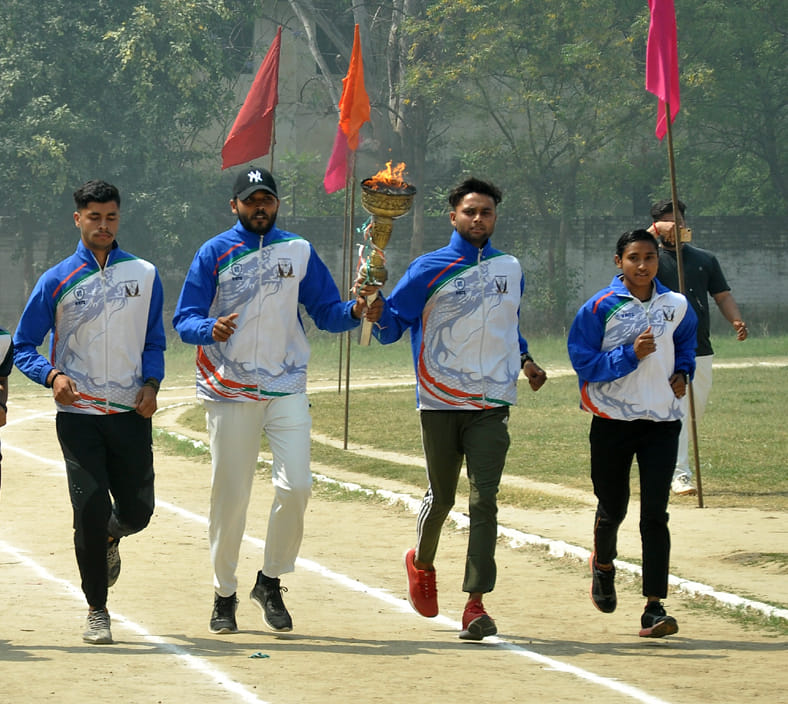 Sagar and Shalini first in long jump