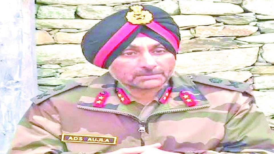 Lt Gen Amar Deep Singh Aujla to be the new Commander of Chinar Corps