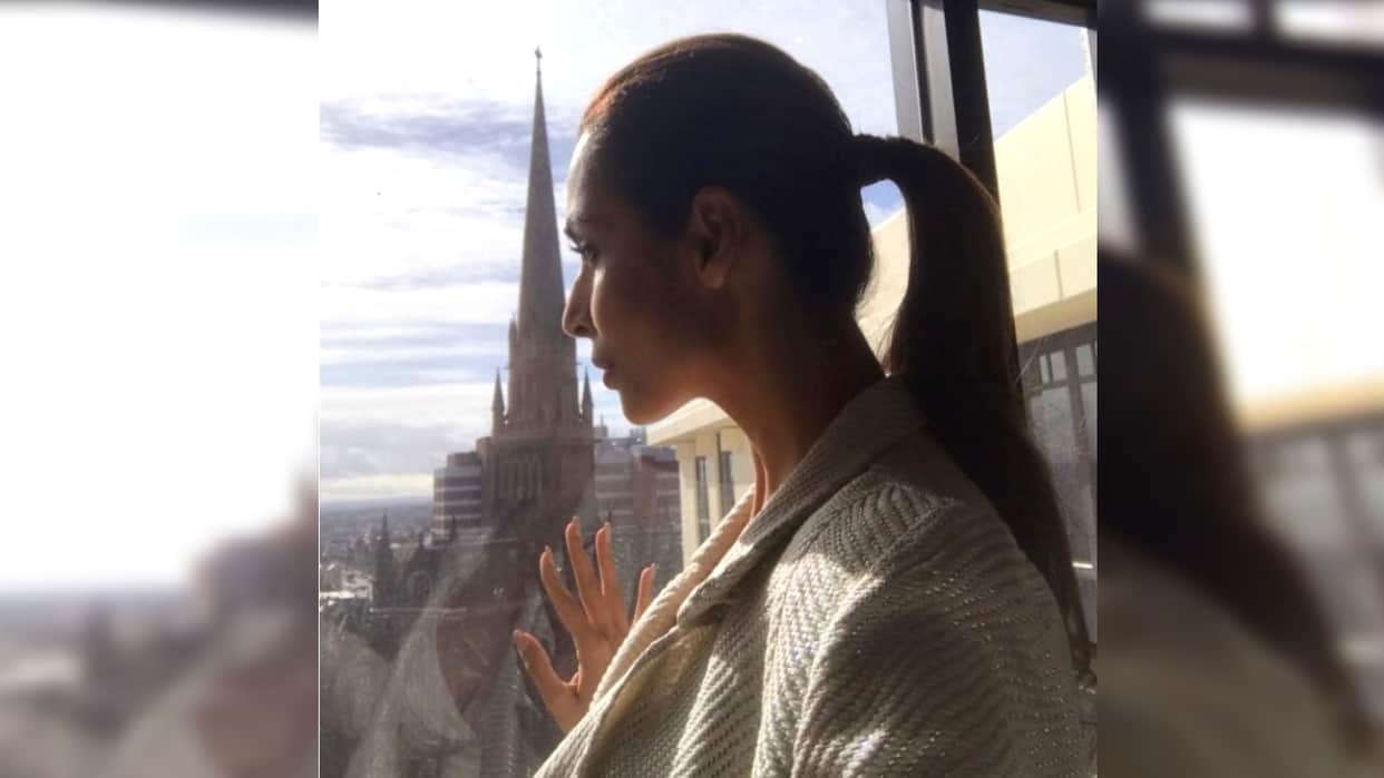 After the accident first time Malaika told about her health shared by social midea post and thanked all people who supported her