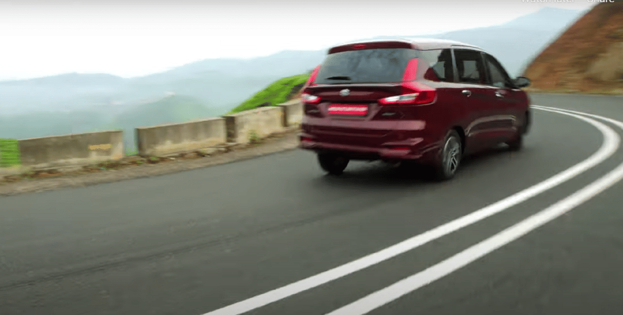 2022 Maruti Suzuki Ertiga Teaser Maruti Suzuki teases upcoming new generation Maruti Ertiga MPV
