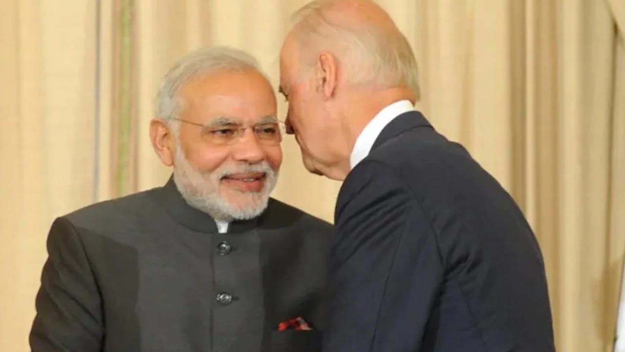प्रधानमंत्री नरेंद्र मोदी और अमेरिका के राष्ट्रपति।