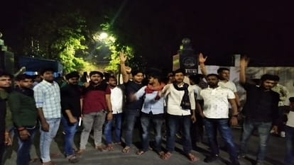University students furious over beating of BA student, gheraoed police station and SSP residence