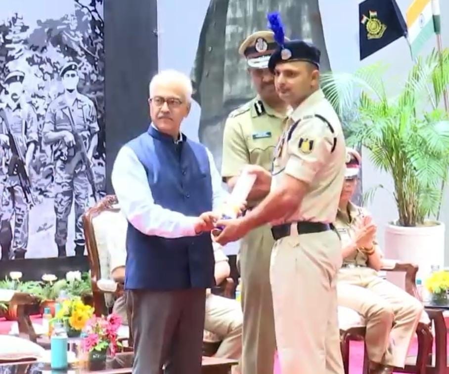 Lajwana soldier Sonu got Gallantry Award