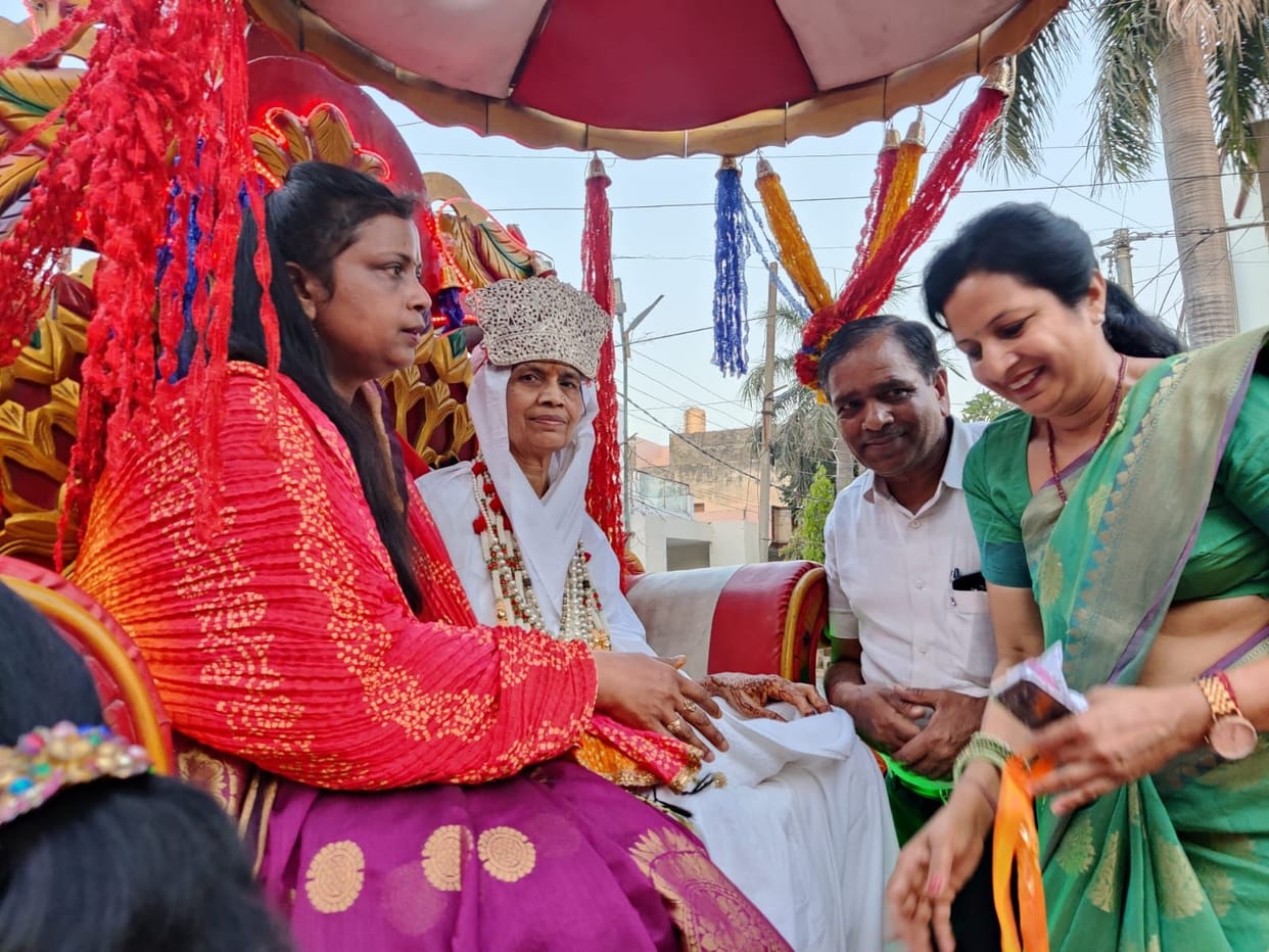 Saroj will become a Jain Sadhvi, the grand baby shower was held with pomp