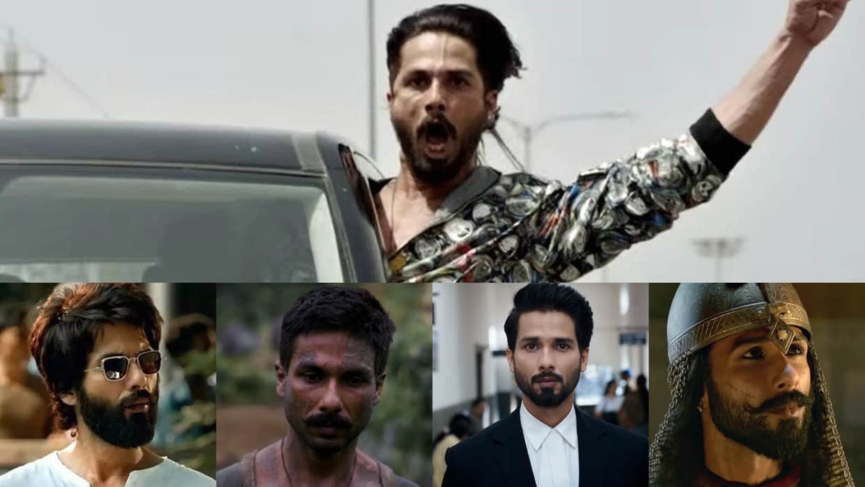 Before Jersey these five films of Shahid were released know who won and who failed at the box office