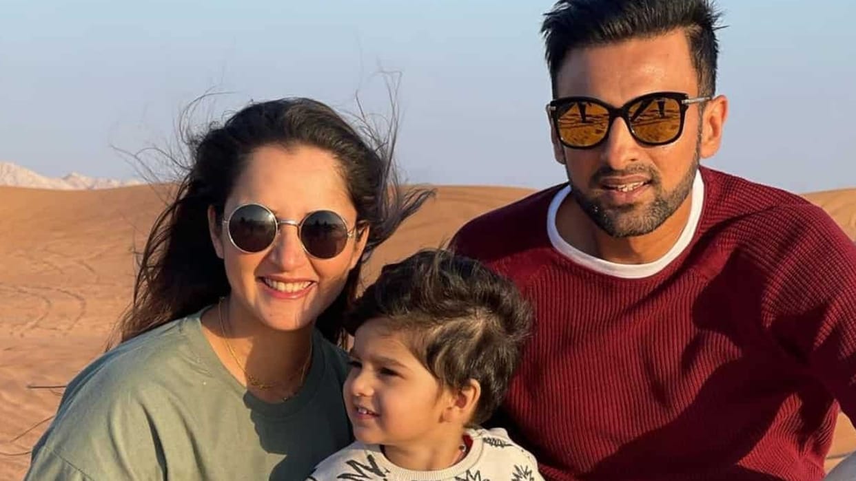 Shoaib Malik reveals Sania Mirza ate apples during pregnancy for fair skinned son