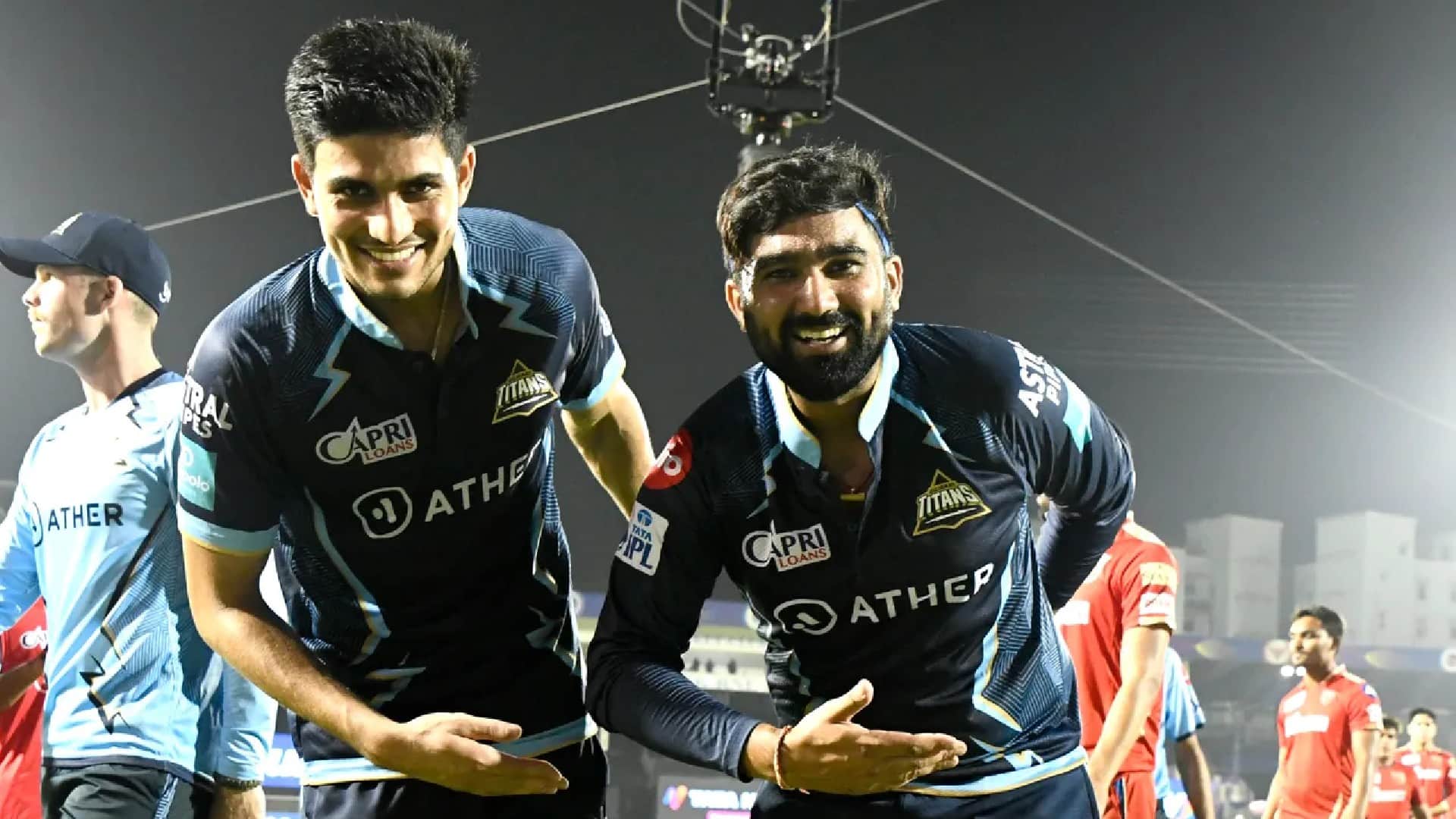 Gujarat Titans vs Punjab Kings match Photo Story natasha and Ishani happy over their husband fours