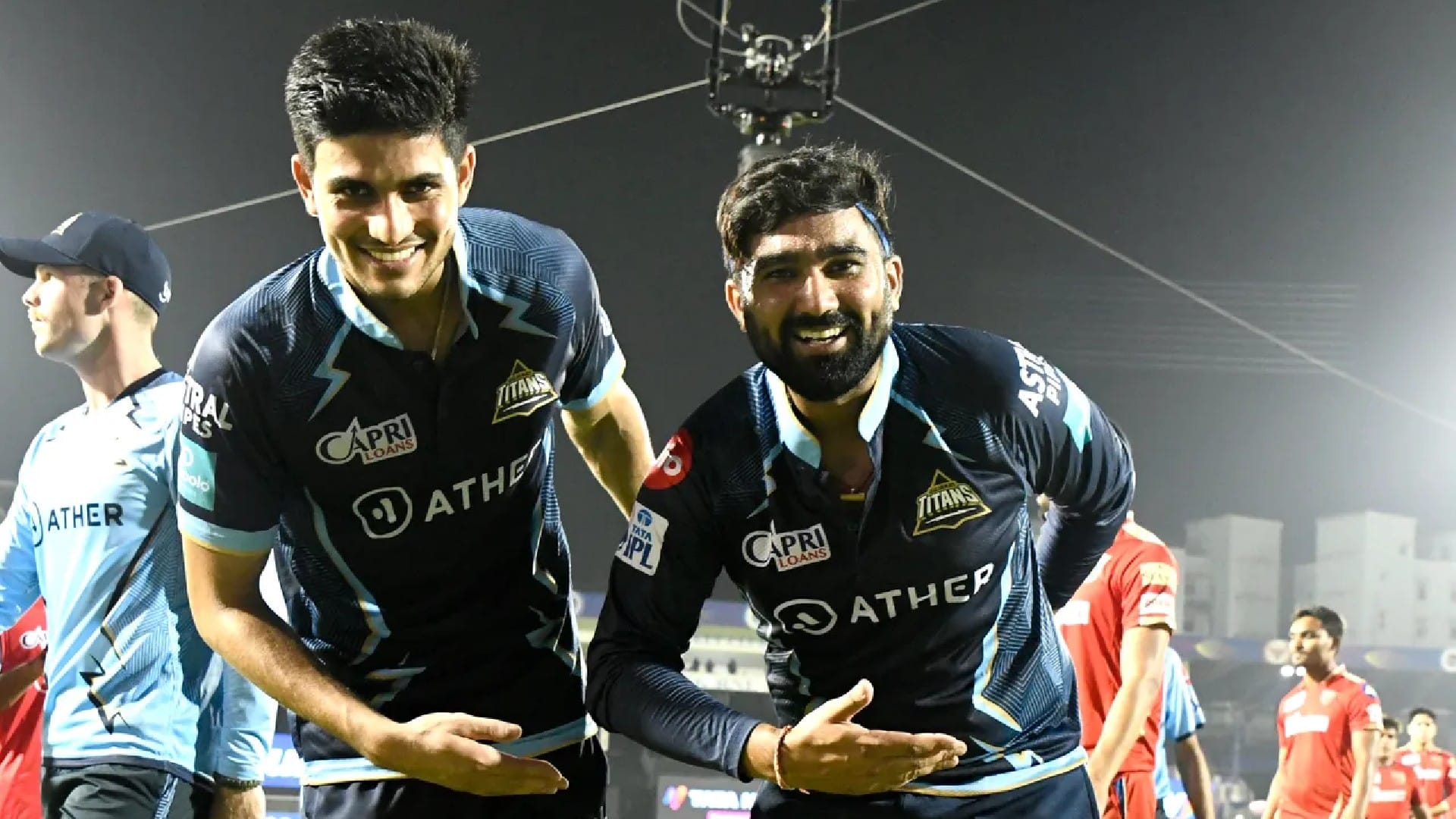 Gujarat Titans vs Punjab Kings match Photo Story natasha and Ishani happy over their husband fours