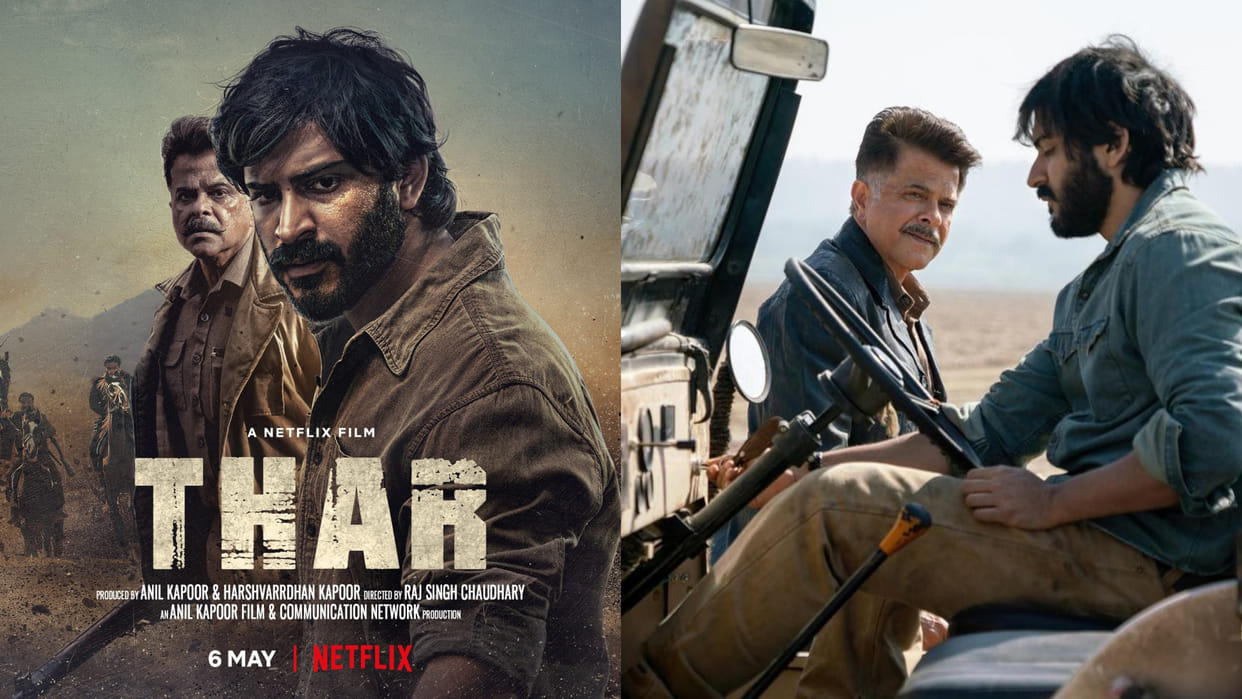 netflix upcoming film thar staring Anil kapoor, Harshvardhan Kapoor to release on 6 may
