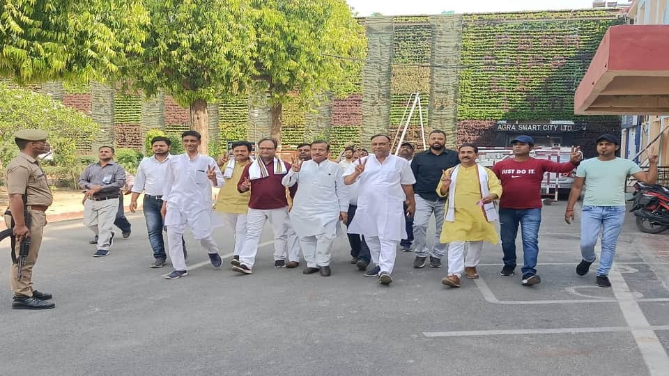 UP MLC Election 2022 Voting Live Polling Start Agra Firozabad updates  