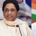 मायावती और राहुल गांधी।