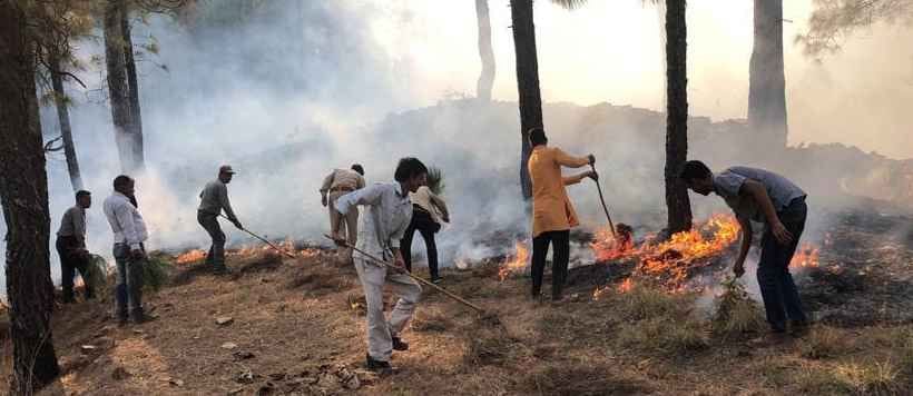 Forest Fire in Bageshwar