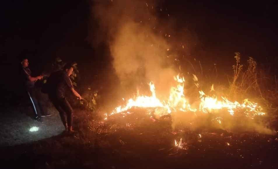 Forest Fire in Bageshwar
