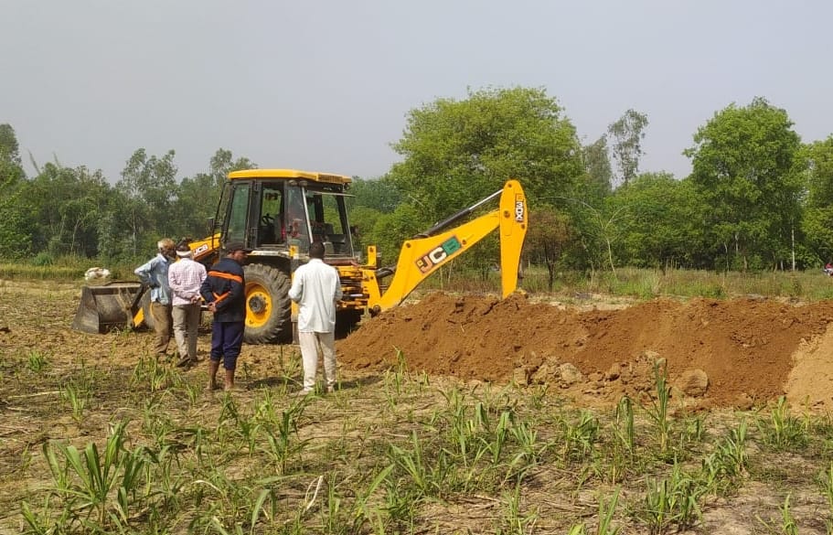 Grassland land made encroached free