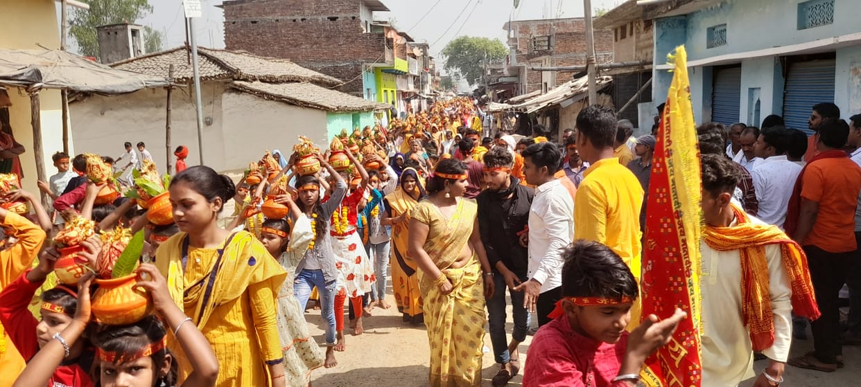 251 girls took out Kalash Yatra, performed Jalabhishek in Chudihar temple