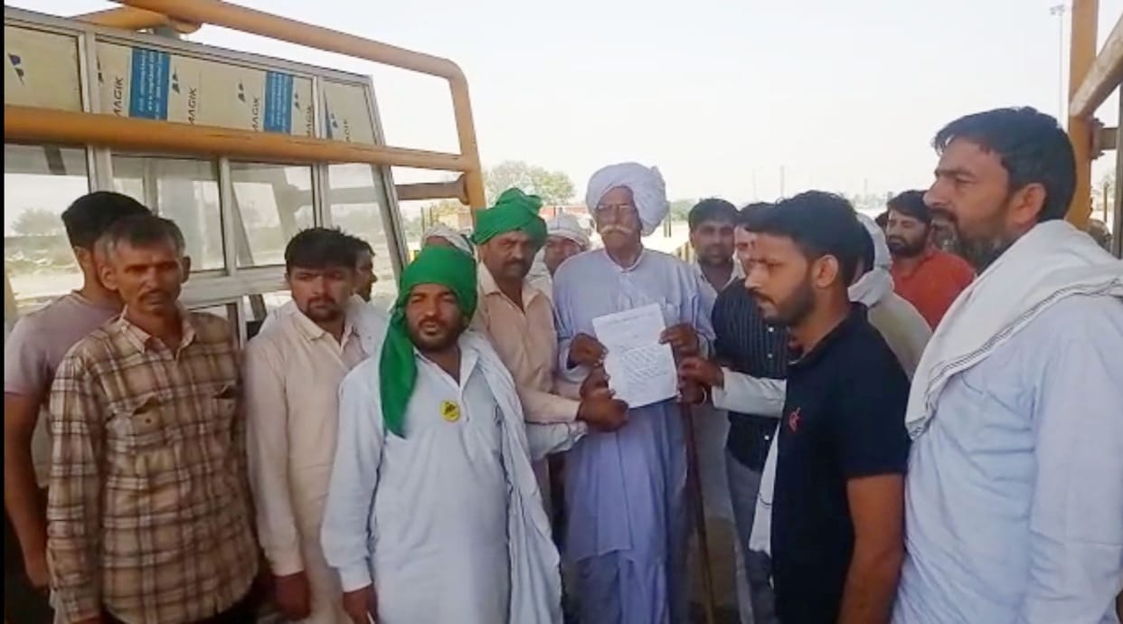 Farmers made Chhara toll free for three hours