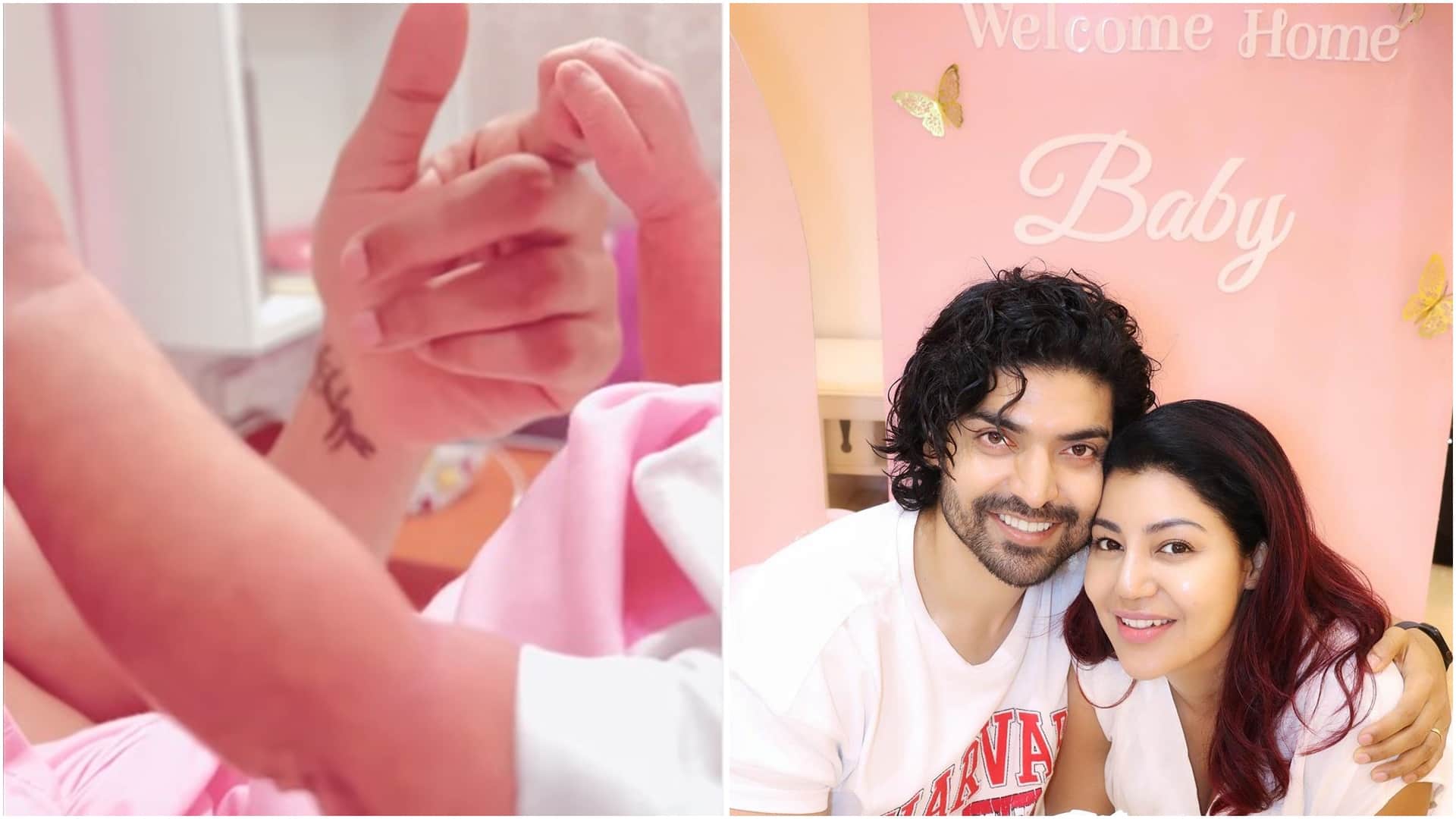 Gurmeet Choudhary Debina bonnerjee: Gurmeet Choudhary shared the first video of their daughter fans are lavishing love on little one