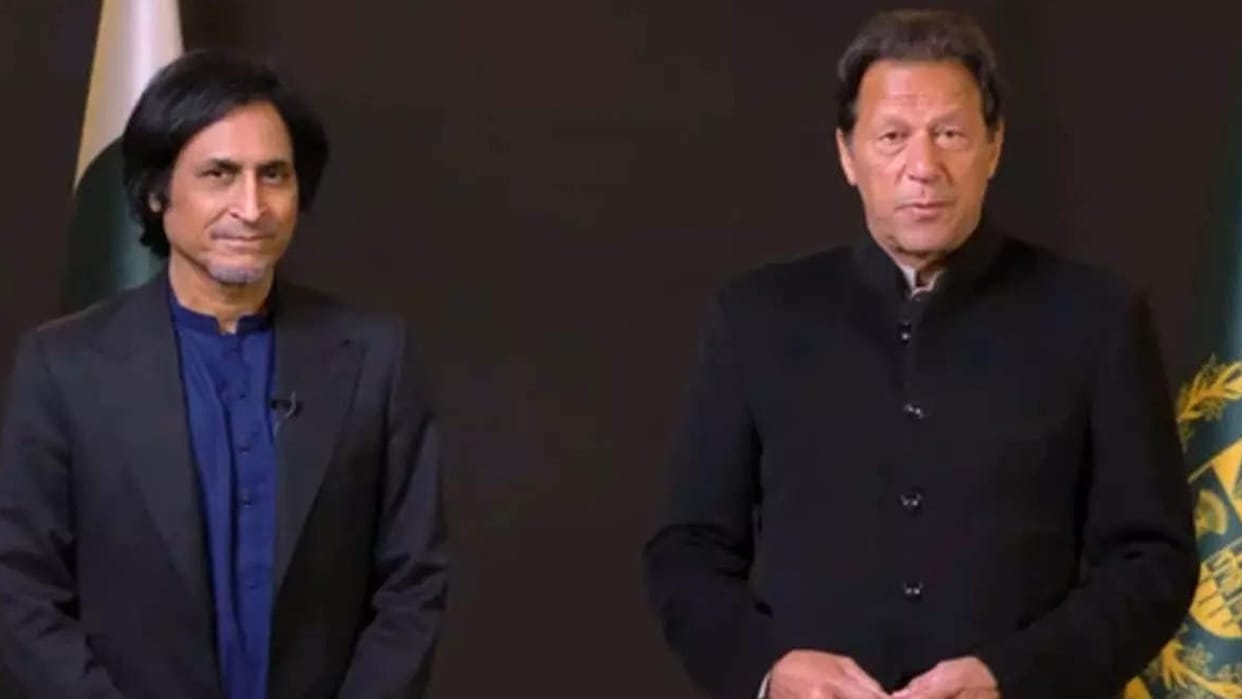 Pakistan Cricket Board Rameez Raja may step down as PCB chairman after PM Imran Khan loses no-confidence vote