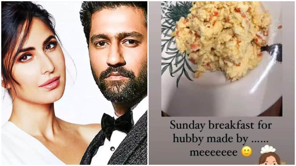 katrina kaif makes sunday special breakfast for hubby vicky kaushal