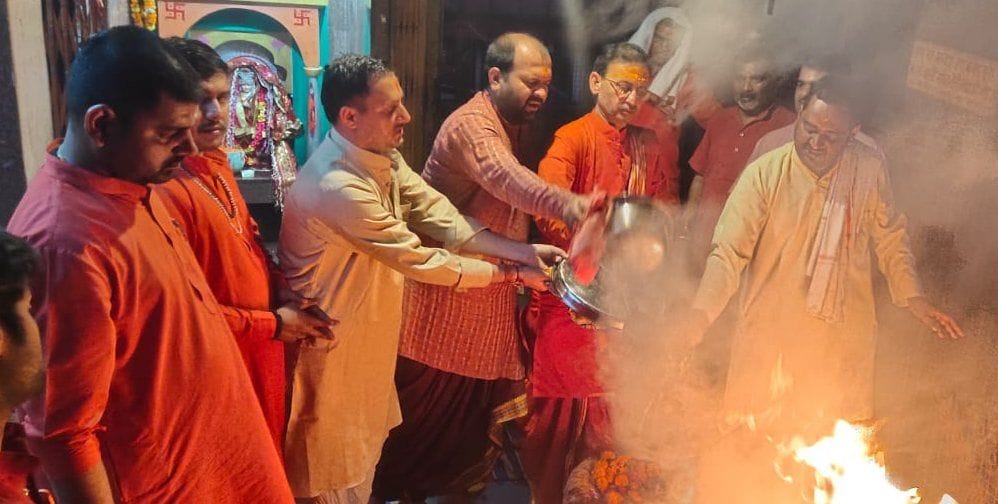 Kanya Puja on Ashtami, Bhog offered to mother in temples