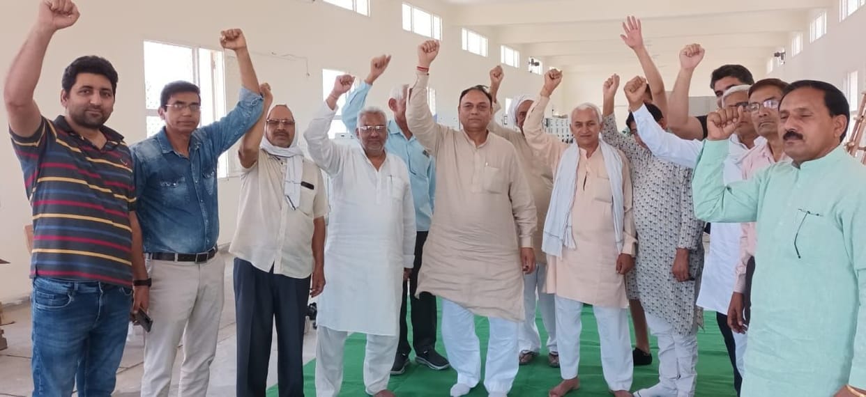 Power station did not start in Omaxe City, residents staged a seven-hour dharna