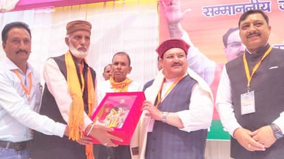 bjp rashtriya adhyaksh jp nadda press conference in shimla