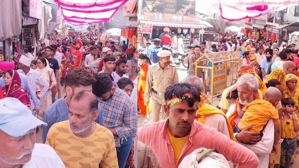 chaitra navratri 2022: Donations of over Rs 68 lakh were offered by devotees at chintpurni temple una himachal pradesh
