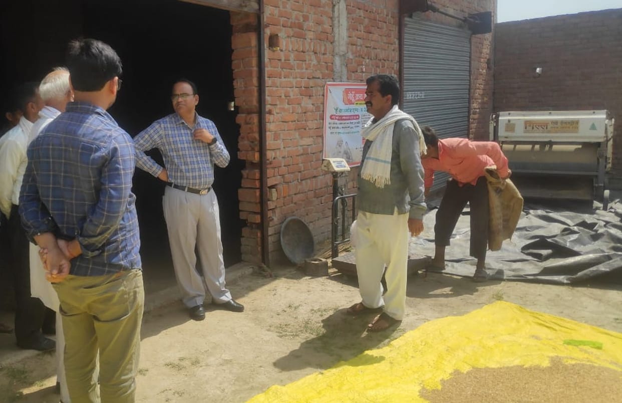 No sowing at 39 centers even after 10 days from the start of wheat procurement