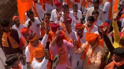 Shobha Yatra took out on Ram Navmi in Rajasthan