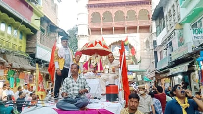 Shobha Yatra took out on Ram Navmi in Rajasthan