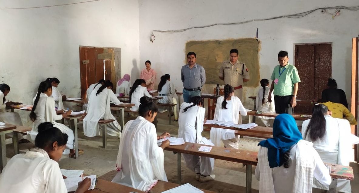 3237 students of high school and intermediate left the examination