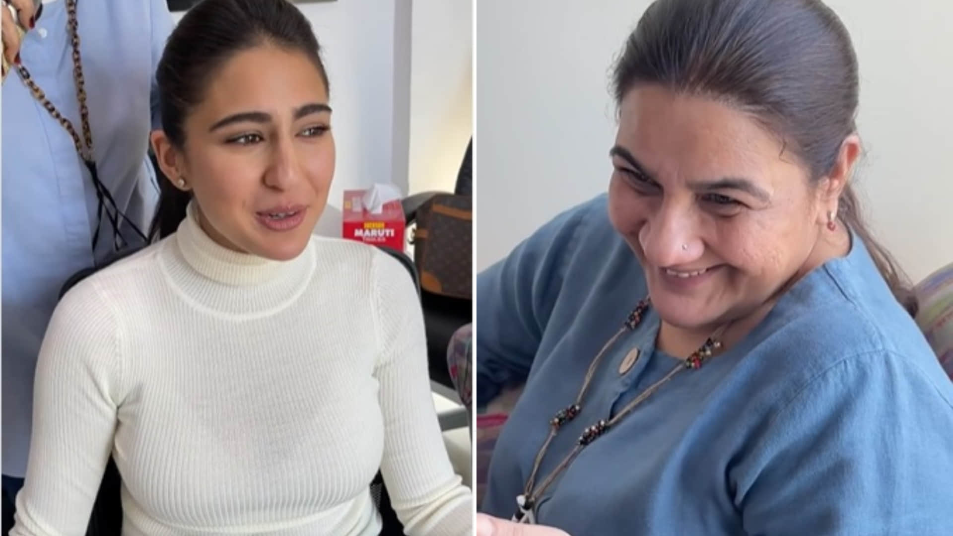 Sara Ali Khan share funny video on Siblings Day with Ibrahim Ali khan and mother Amrita Singh