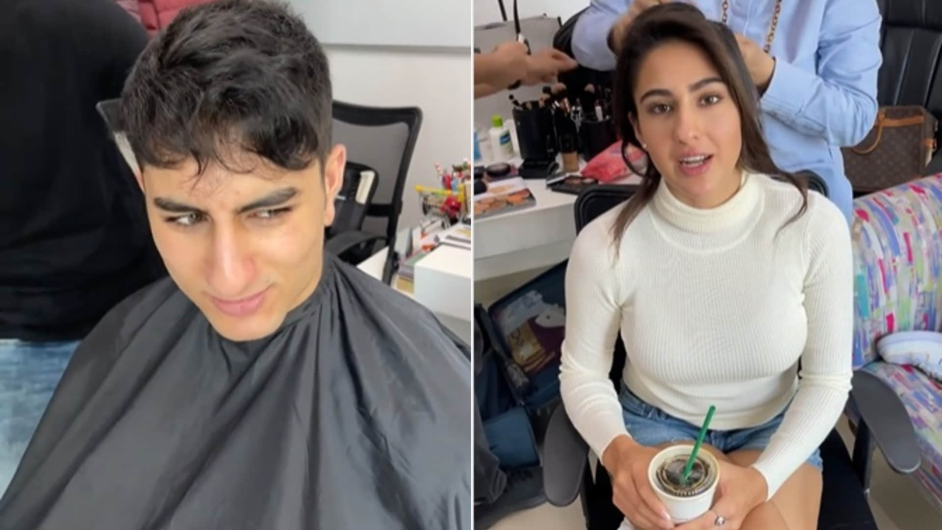 Sara Ali Khan share funny video on Siblings Day with Ibrahim Ali khan and mother Amrita Singh