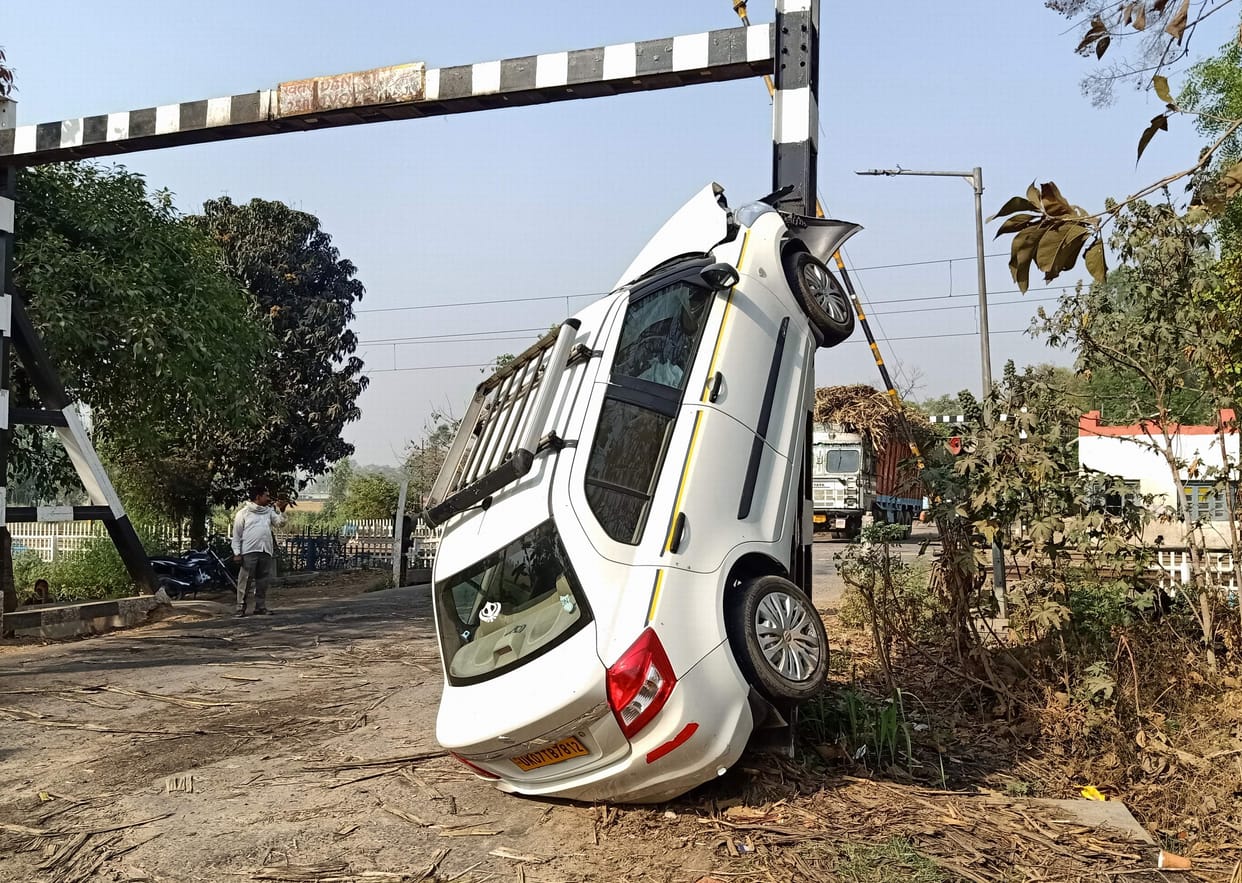 Couple injured in truck and car collision
