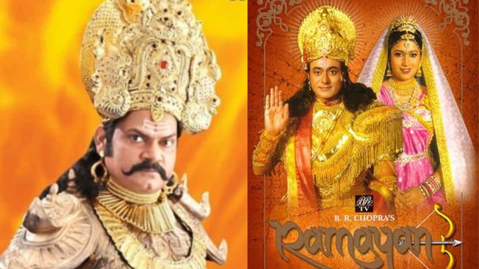 Ram Navami 2022 television stars played role of ramayan Smriti Irani as Sita and Nitish Bharadwaj had assumed the form of Ram