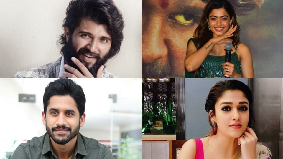 South Film Industry Stars Who Are Ready to Debut in Bollywood Movies allu arjun rashmika mandanna vijay devarakonda Nayanthara