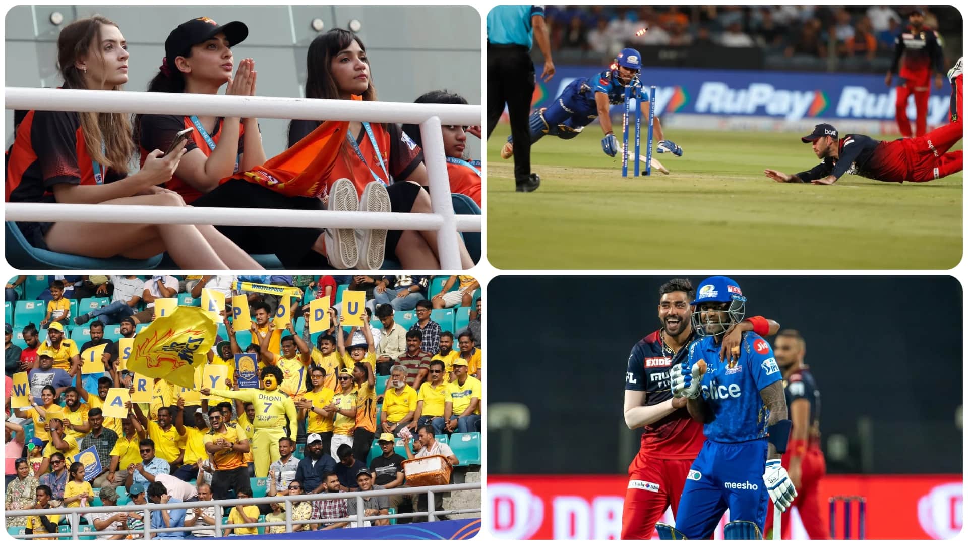 IPL 2022 CSK vs SRH Match 17 and MI vs RCB Match 18 Highlights in Hindi
