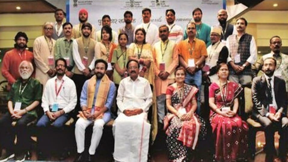 National Art Exhibition vice President Venkaiah Naidu says for a better future harmony of nature and art is necessary