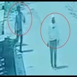 सीसीटीवी में कैद दो लुटेरे