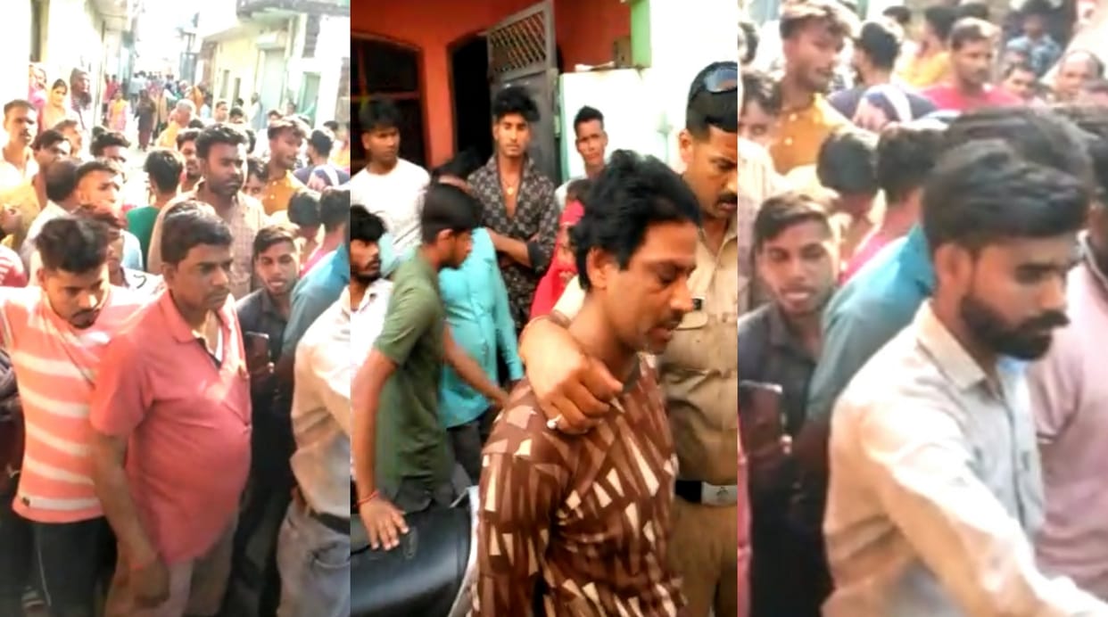 Murder, Husband kills wife by stabbing her with a knife