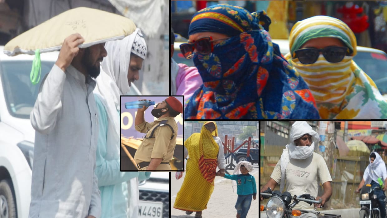 Tuesday was hottest of season temperature crossed 40 heat scorched throughout day relief can be given after two days