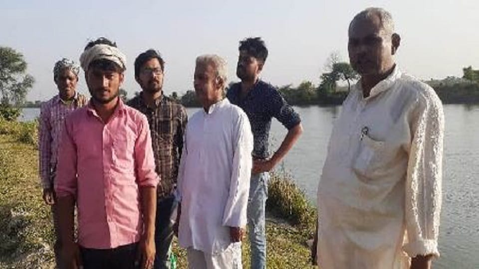 Namami Gange team inspected flow area of Budhi Ganga from Soron to Sankra 