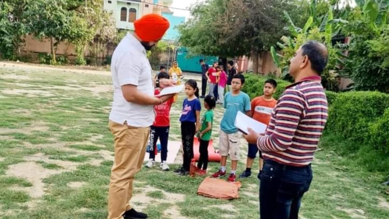 Minister of State for Sports Sandeep Singh suspended a coach in Sonipat